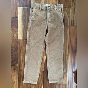 Hope & Henry Boy’s Adjustable Waist Corduroy Khaki Tan Pants Size 7